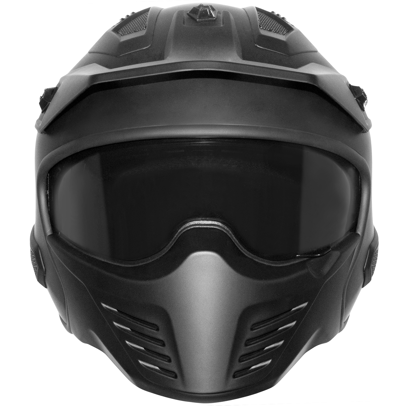 Casco Germot GM 44, nero opaco