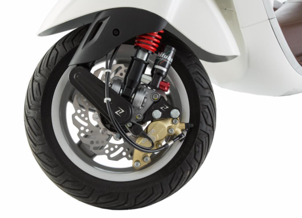 Adattatore per pinza freno BREMBO anteriore per Vespa Primavera/​Sprint 50-150ccm, nero