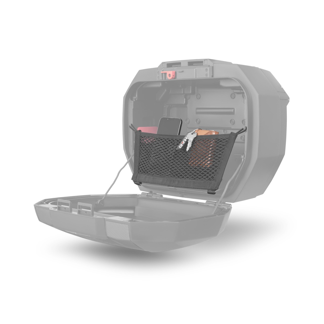 Set di valigie laterali Shad SH38X espandibili, effetto carbonio / nero, 38 l