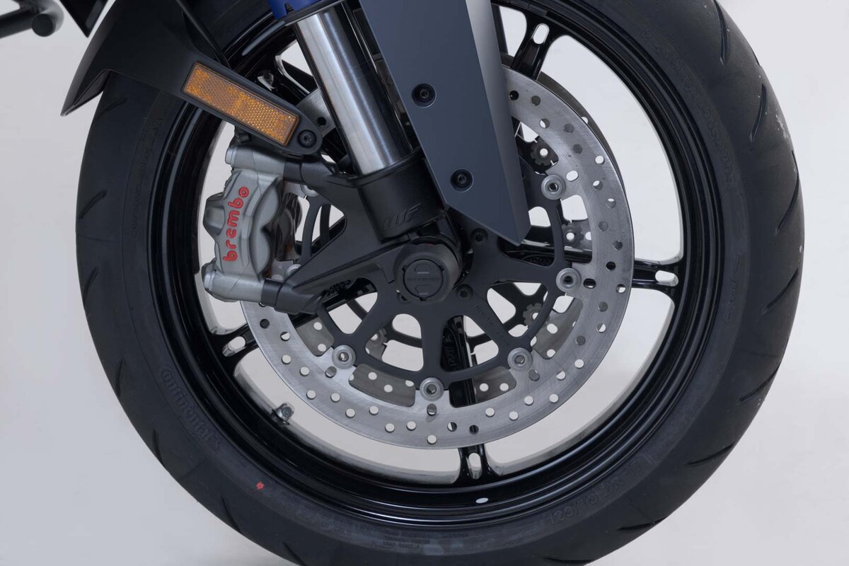 SW-Motech Kit paracolpi per asse anteriore nero per modelli KTM - SW Motech