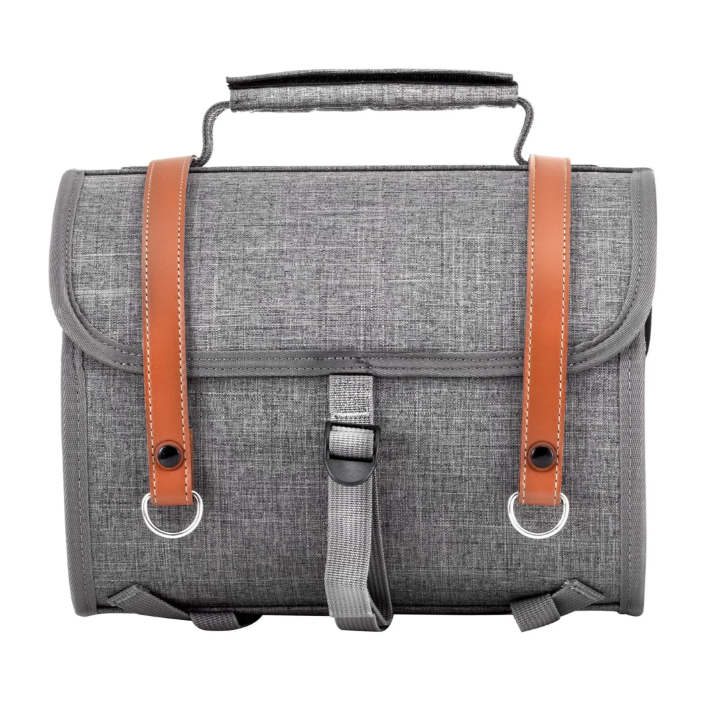 Borsa "Classic" piccola per Vespa, nylon, grigio