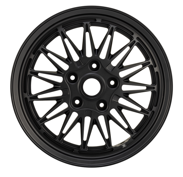 Cerchio Comb 2 anteriore/posteriore 12" per Vespa GTS/GTS Super/GTV/GT/946 125-300ccm, nero opaco