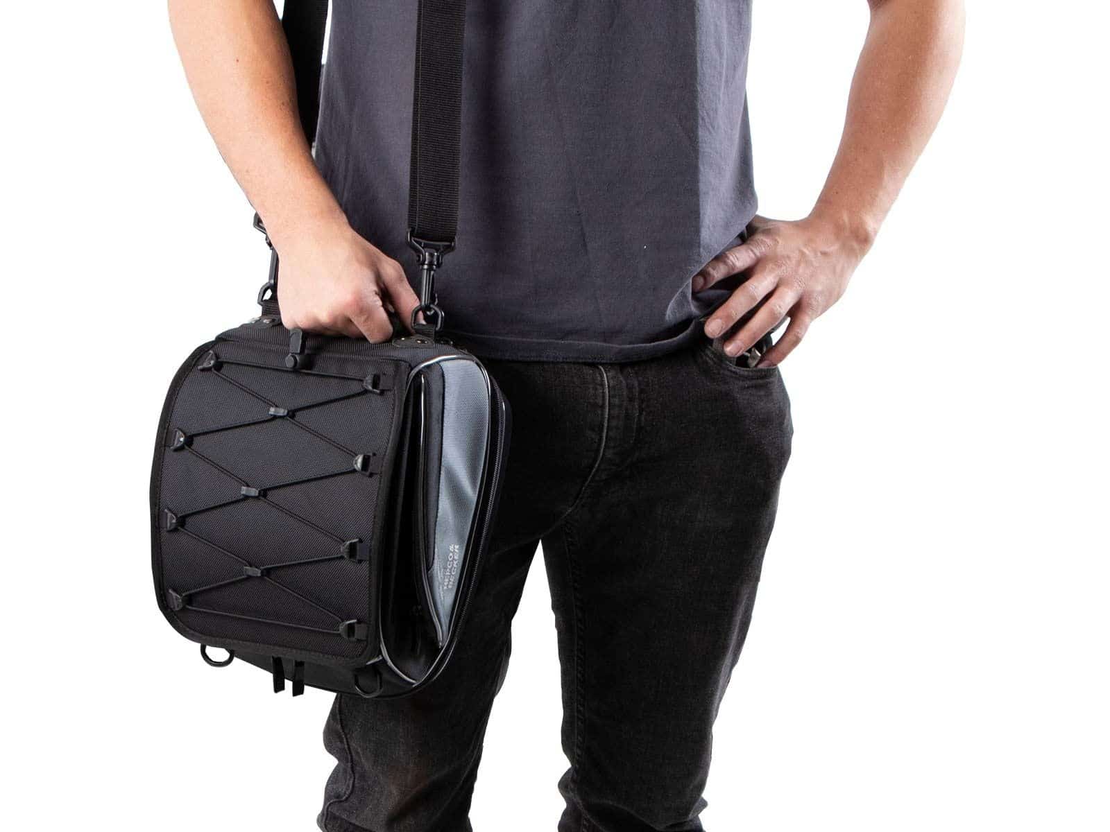 Borsa posteriore Street Basic nera per Sportracks e Smartraks Hepco & Becker