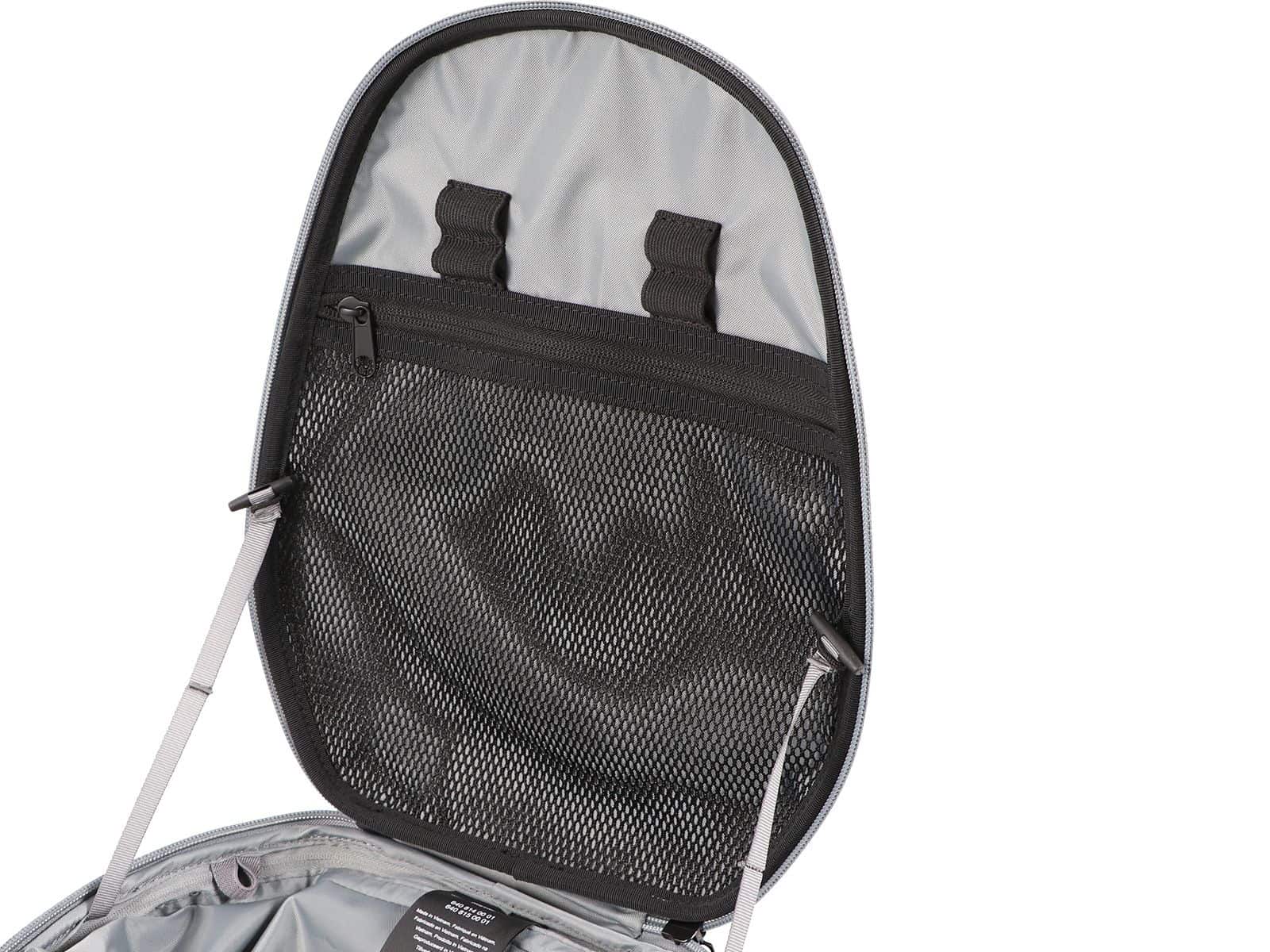 Royster Rearbag Sport borsa posteriore nera/grigia con attacco base Hepco & Becker