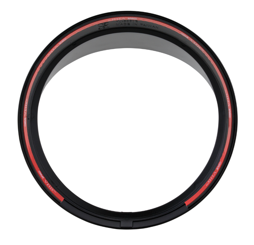 Anello lampada con paralume per Vespa LX 50-150ccm, nero lucido