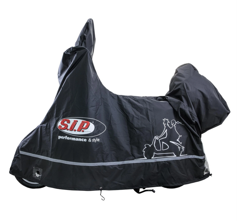 Garage pieghevole Outdoor PREMIUM 2.0 per Vespa GTS/GTV/GT, taglia XL, nero