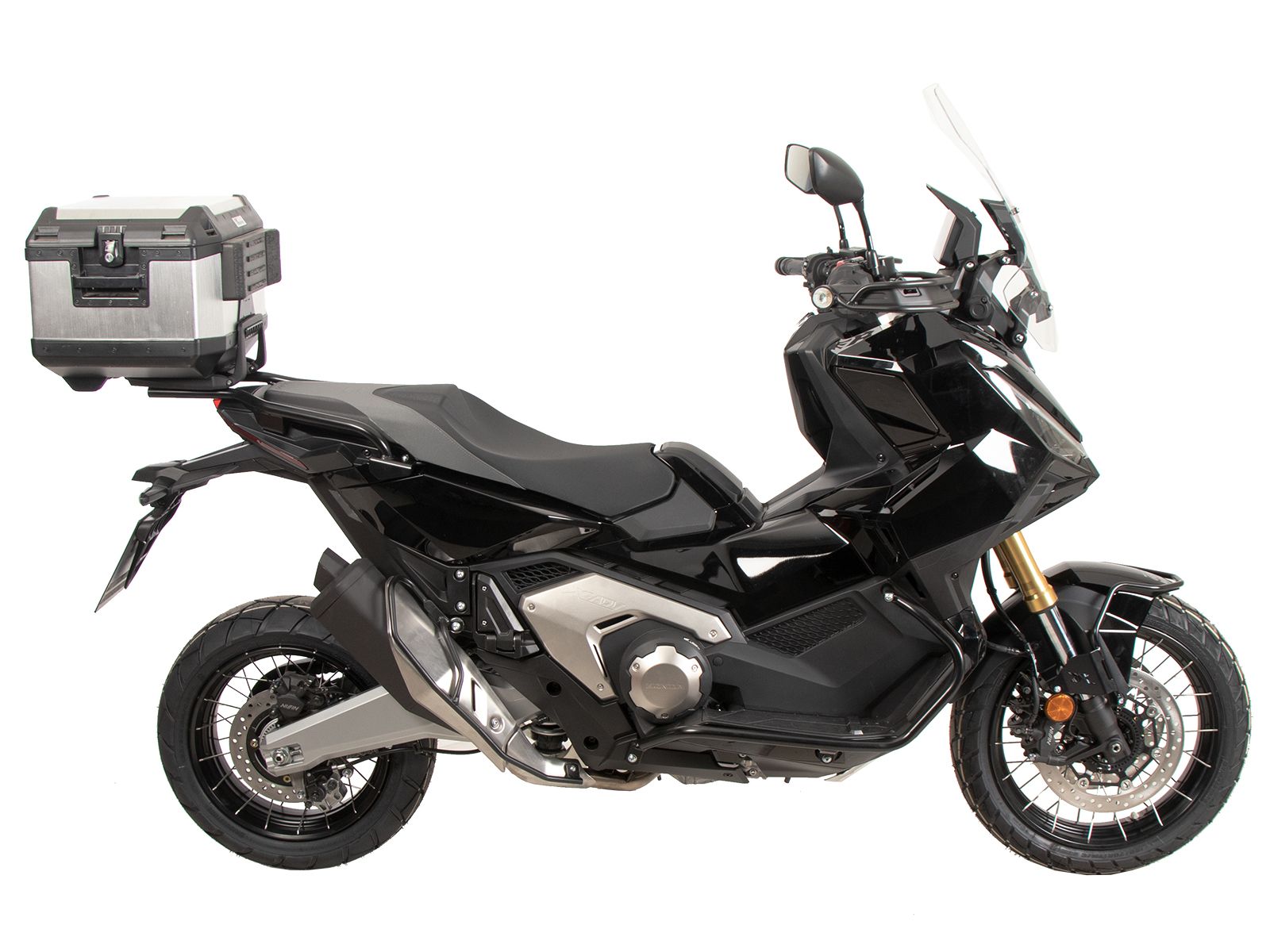 Portavaligie Alurack nero per Honda X-ADV (25- ) Hepco & Becker