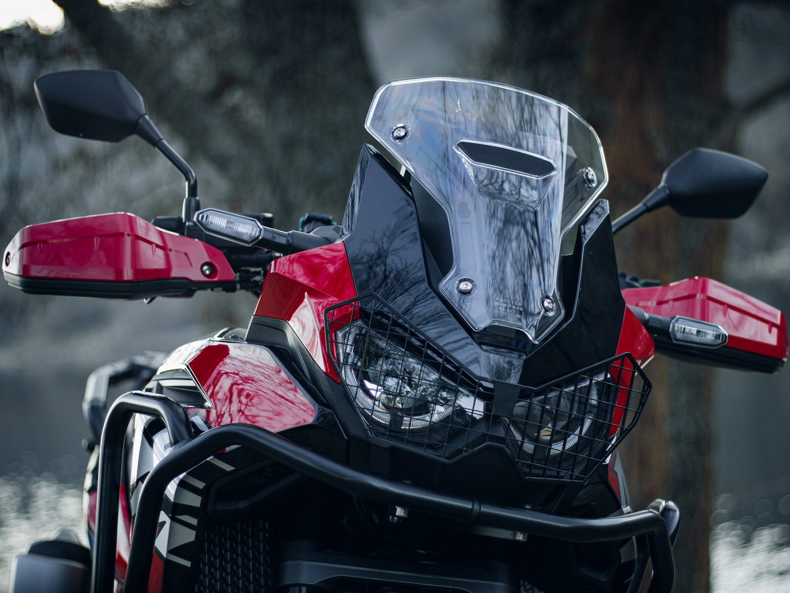 Parafango nero per Honda CRF 1100 Africa Twin (20-23)
