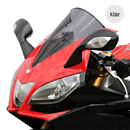 MRA parabrezza originale stampato "O" grigio fumo APRILIA RSV 4 -125 RK