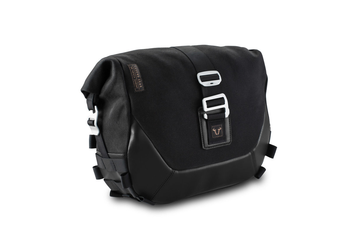 SW-Motech Legend Gear borsa laterale LC1 Black Edition 9,8L per portapacchi laterale SLC destro