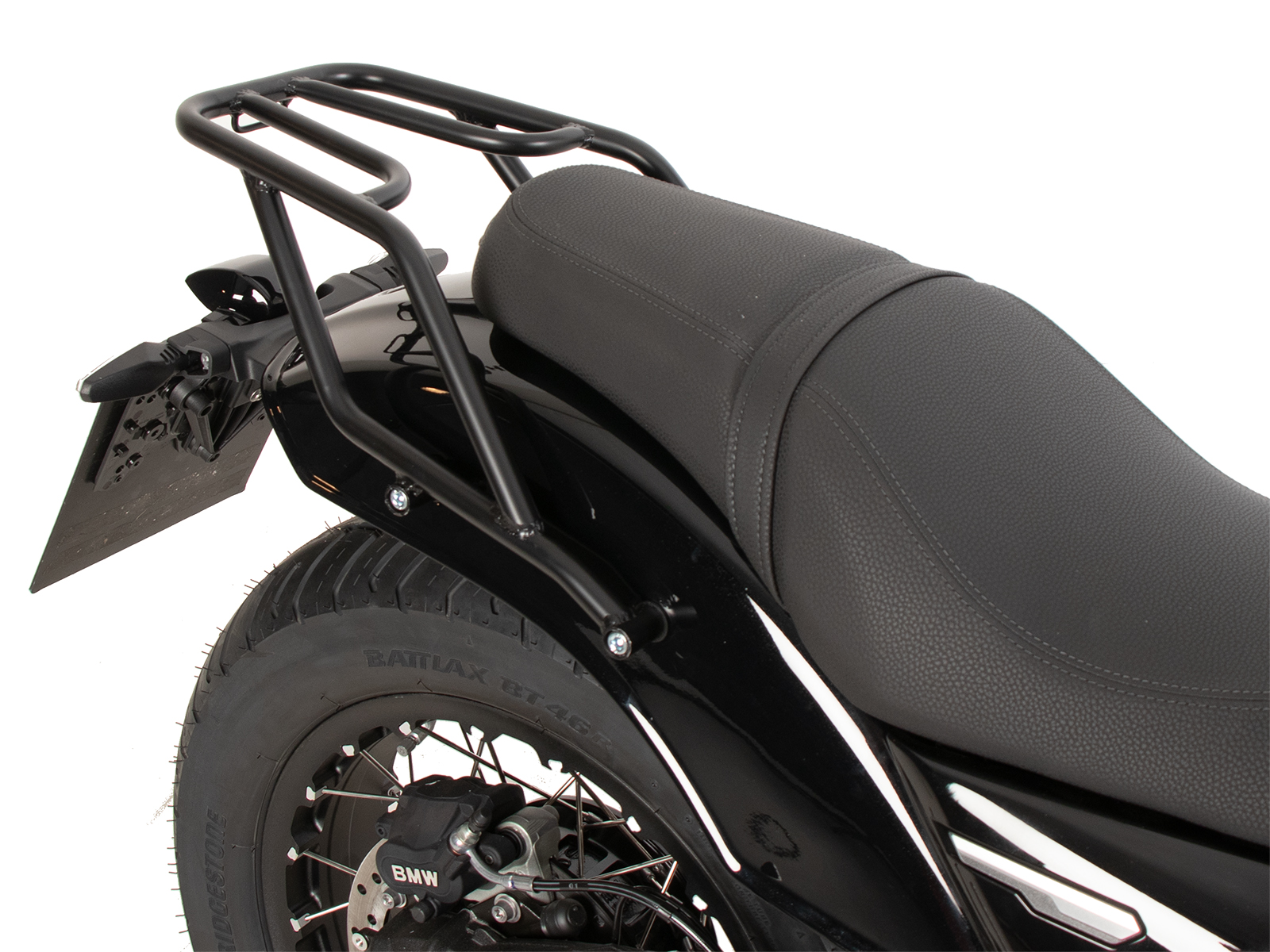 Portapacchi tubolare nero per BMW R 12 (24-) Hepco & Becker