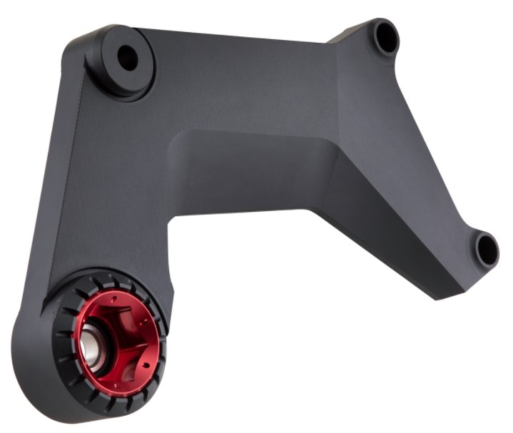 Forcellone per scarico racing, posteriore per Vespa GTS/​GTS Super/​GTV/​GT 60/​GT/​GT L senza ABS, nero