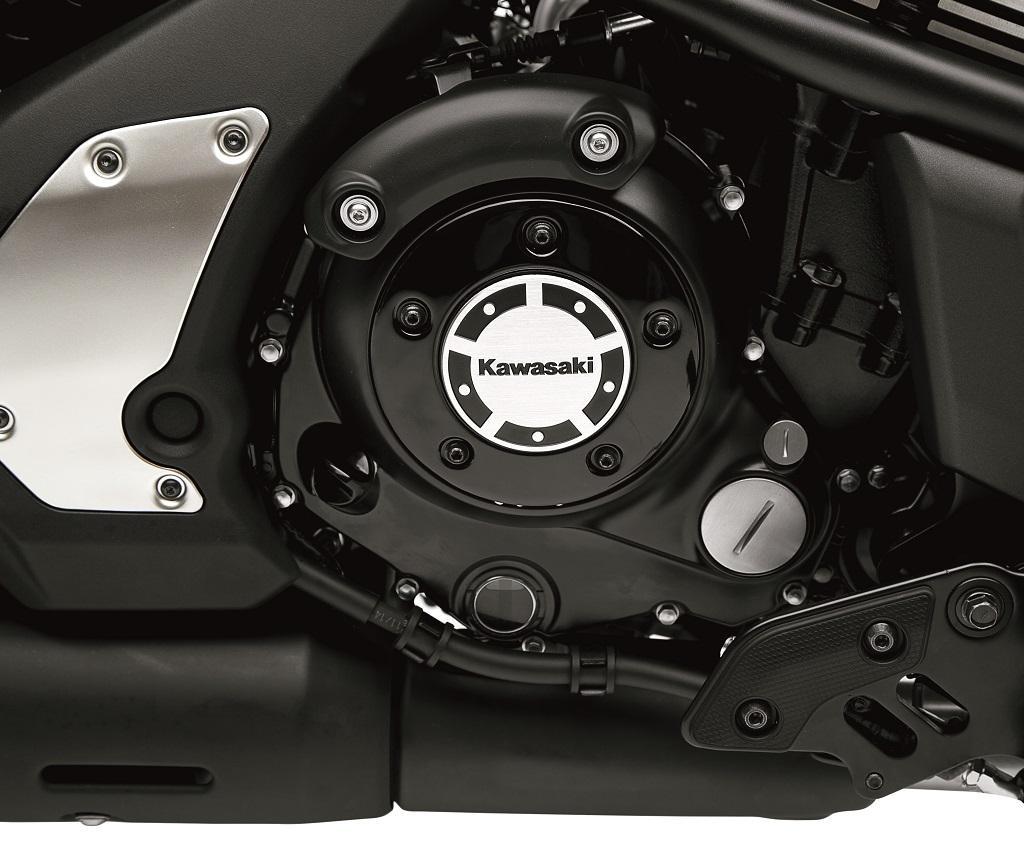 Coperchio frizione color alluminio per Vulcan S (Bj.15-19) Originale Kawasaki