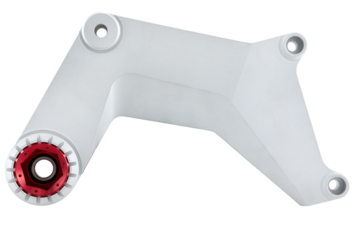 Forcellone per scarico racing, posteriore per Vespa GTS/​GTS Super/​GTV/​GT 60/​GT/​GT L senza ABS, argento