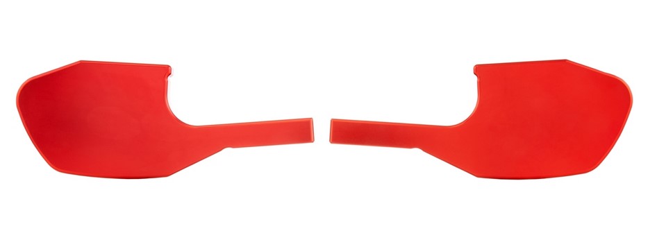 Adattatore poggiapiedi per Vespa GTS/GTS Super/GTV/GT 60/GT/GT L 125-300cc, rosso