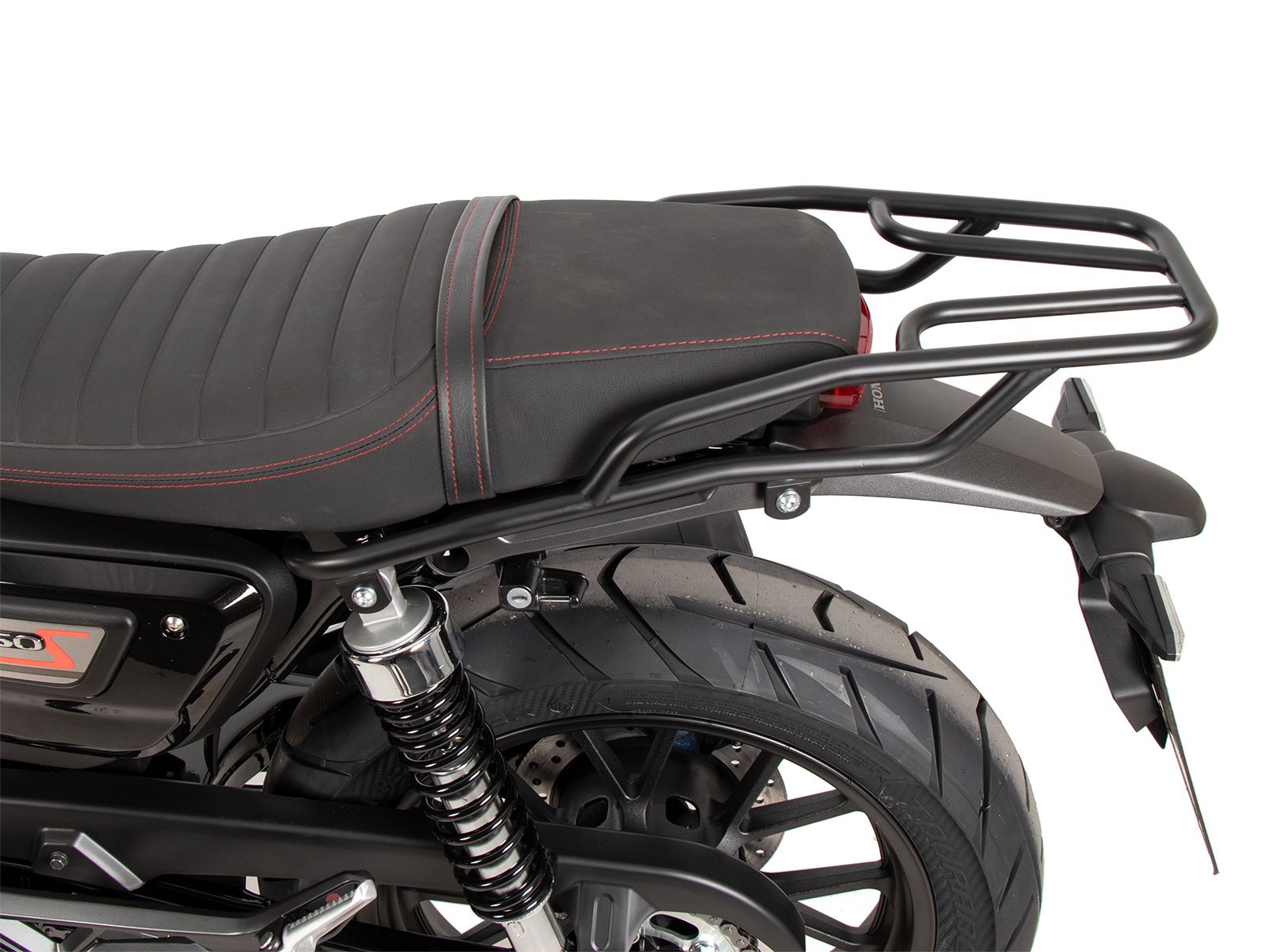 Portapacchi tubolare nero per Honda GB 350 S (25-) Hepco & Becker