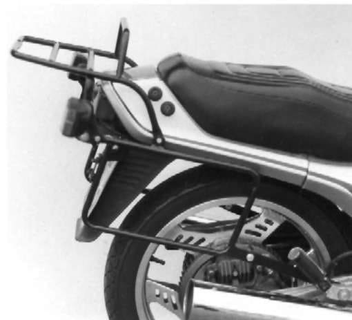 Portapacchi tubolare e portavaligie laterale per Honda CBX 550 F /F2 (82-85) Hepco & Becke