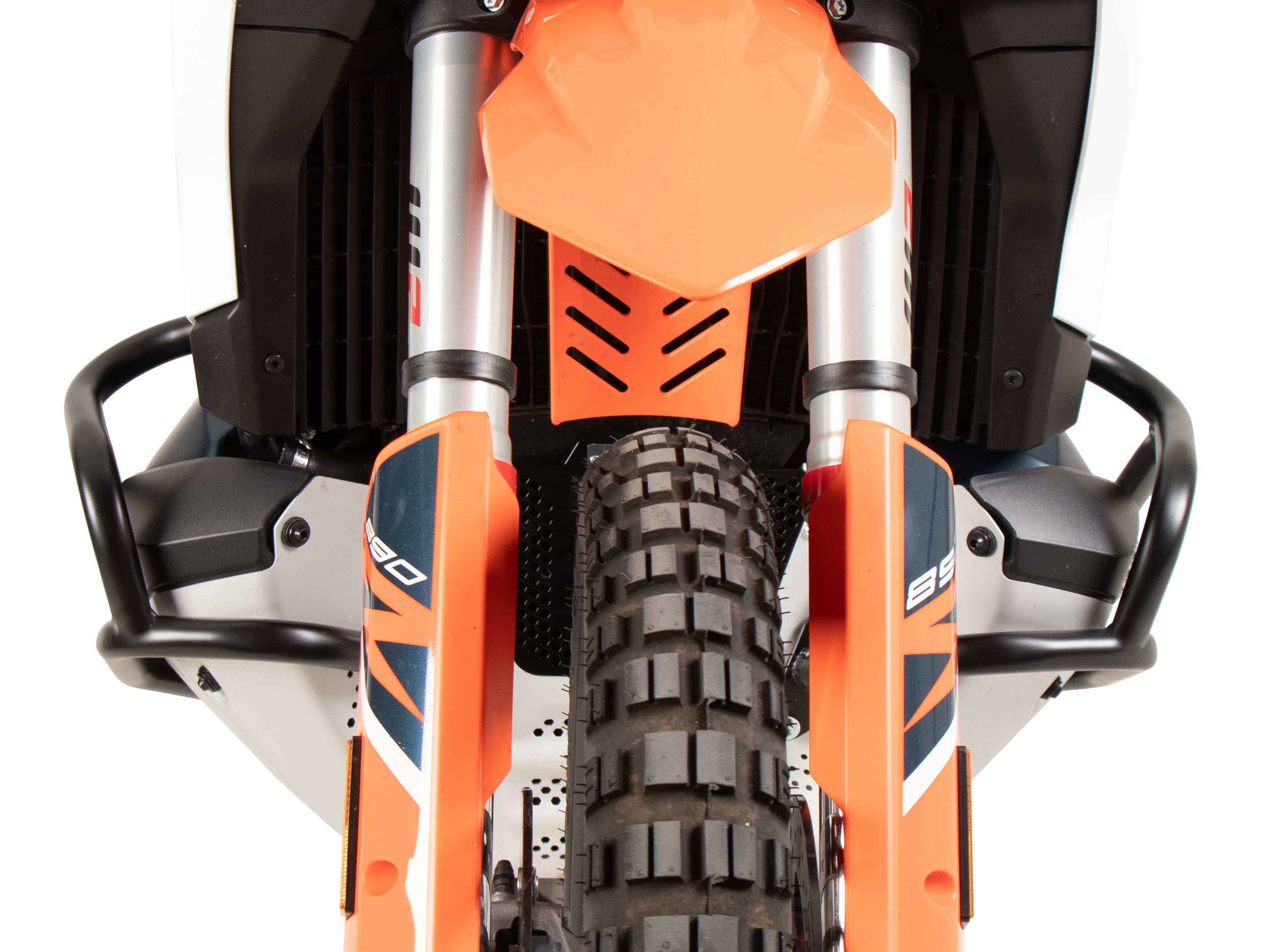 Protezione motore nera per KTM 790 Adventure (24-) Hepco & Becker