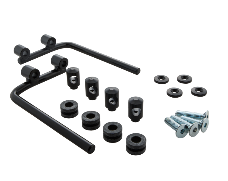 Zanzariera per Vespa PX 80-200ccm, supporti neri, colorati neri