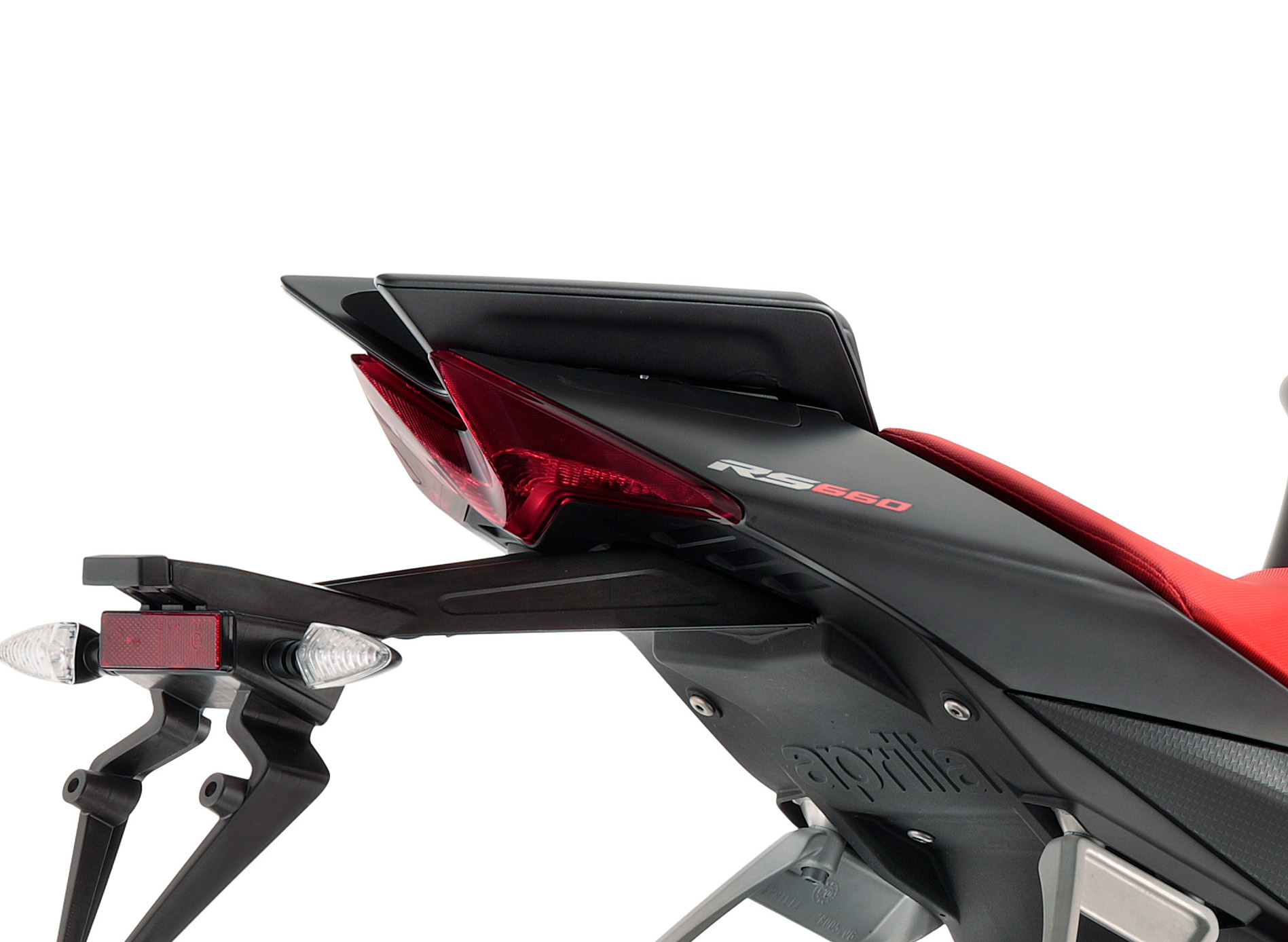 Coprisella passeggero Apex Black per Aprilia RS 660