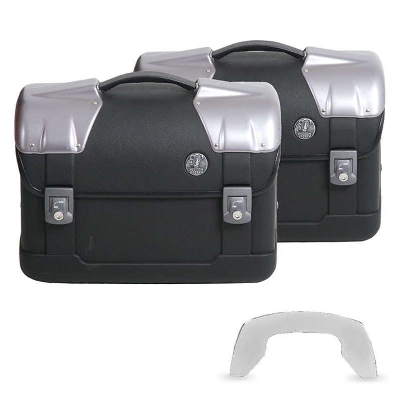 Set di valigie laterali Strayker 16L per porta archi C Hepco & Becker