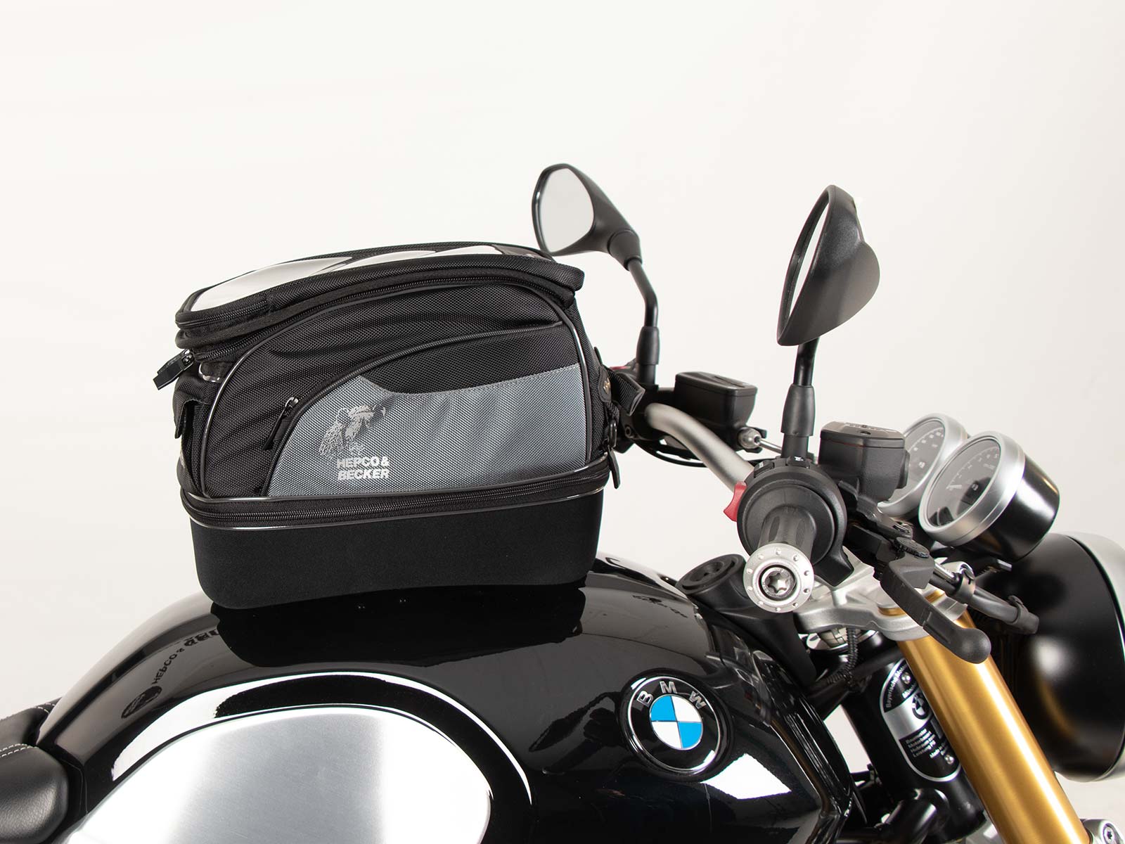 Anello serbatoio di base con blocco borsa serbatoio per BMW R nineT Pure (17-23) Hepco & Becker