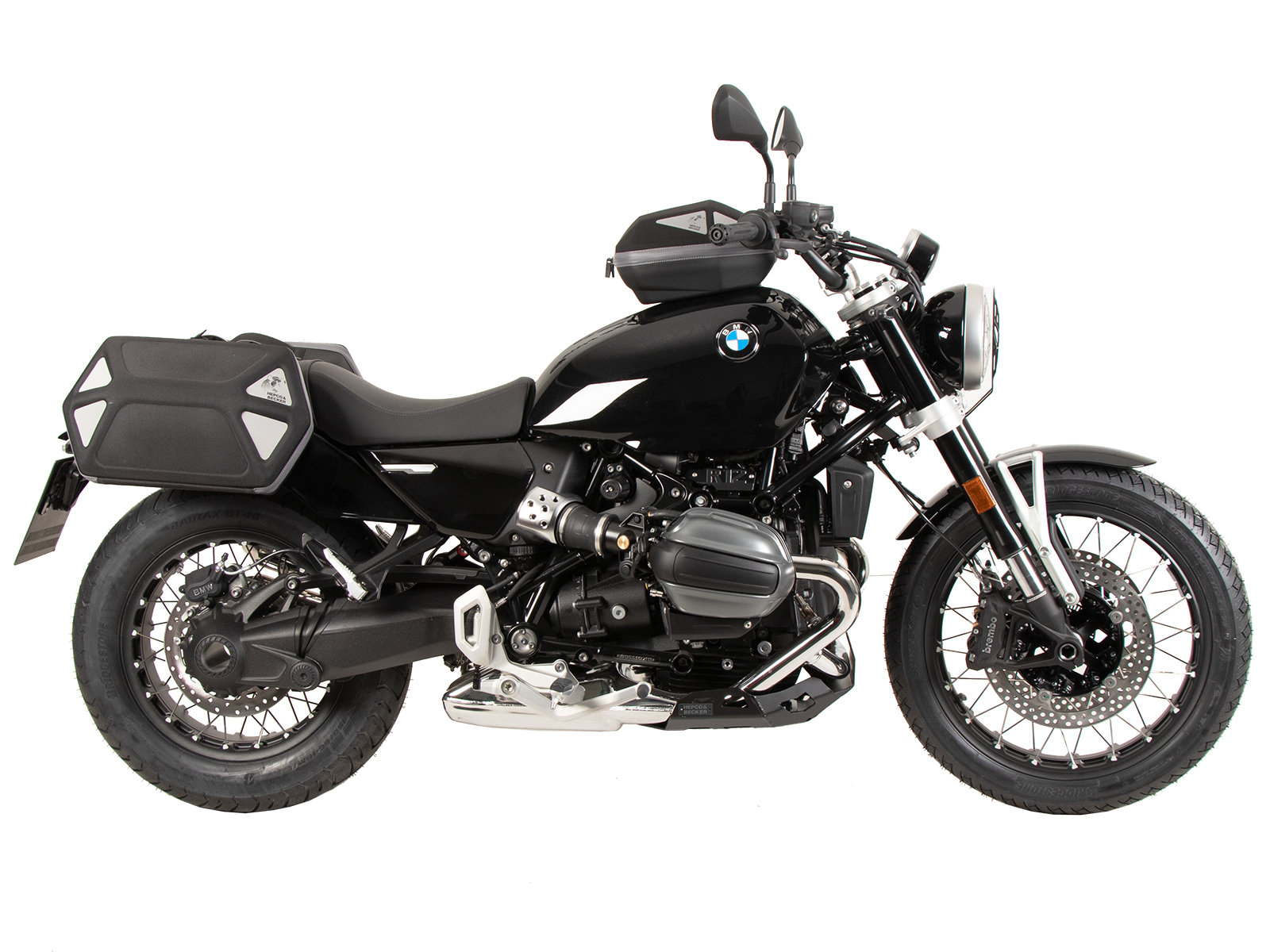 Portapacchi laterale C-Bow nero per BMW R 12 (24-) Hepco & Becker