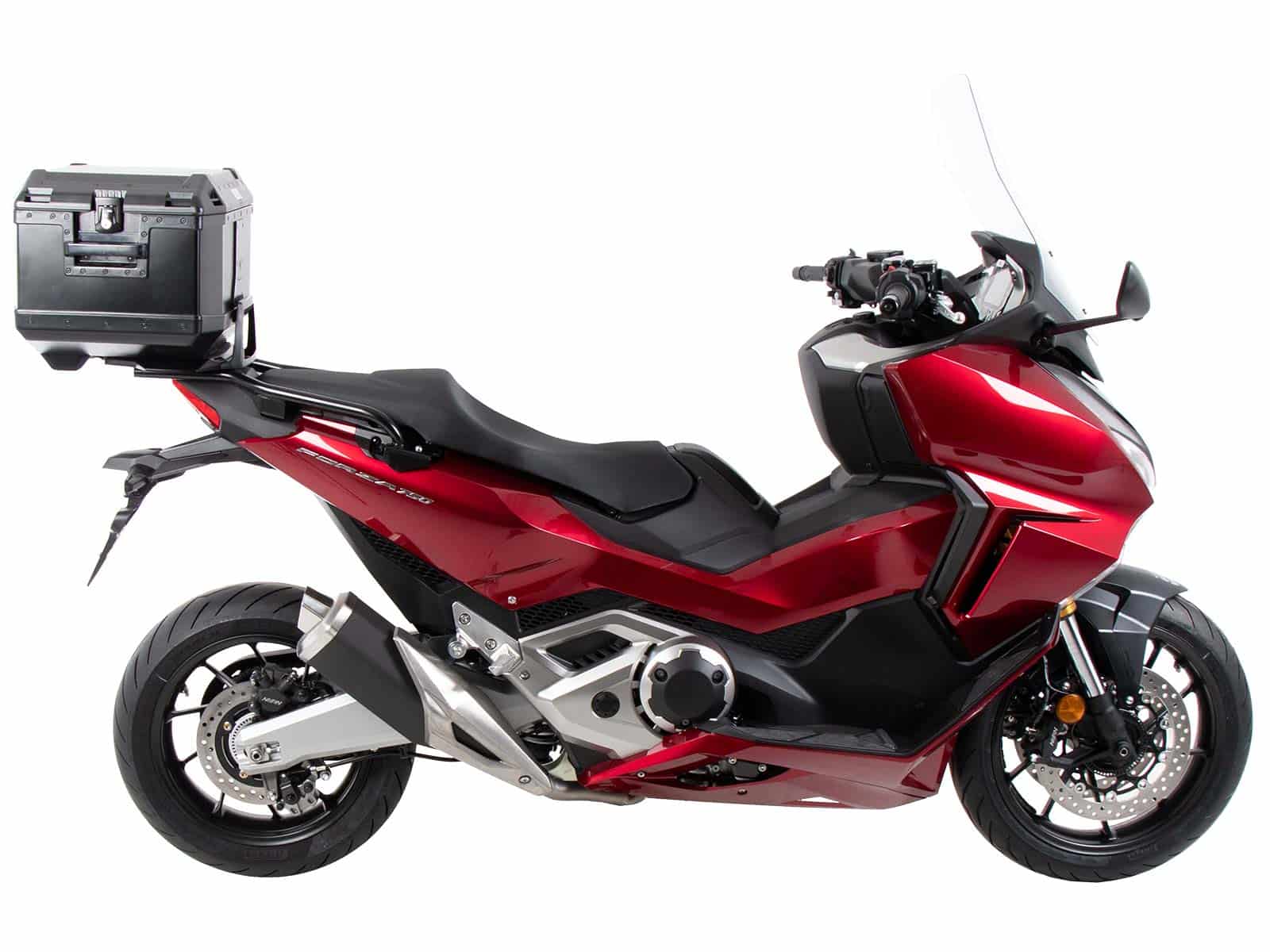 Easyrack porta bauletto nero per Honda NSS 750 Forza (21-) Hepco & Becker