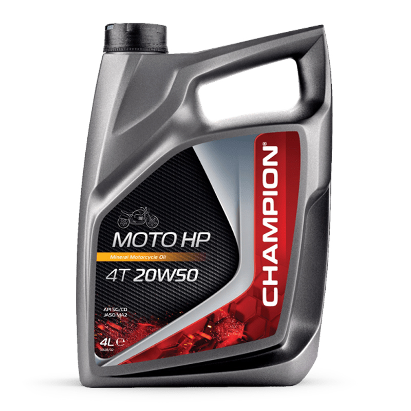 CHAMPION® Moto HP 4T 20W-50 olio motore - 4 litri