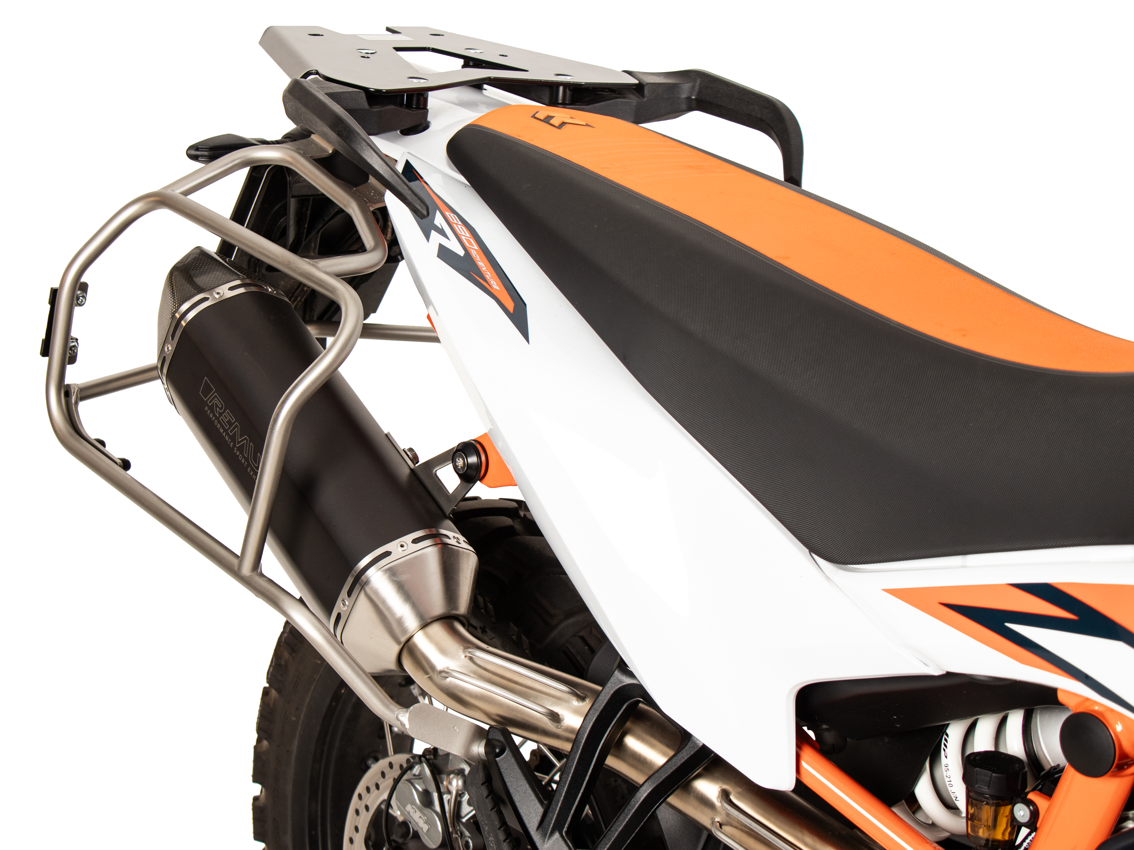 Ritaglio del portavaligie laterale per KTM 790 Adventure (24-) Hepco & Becker