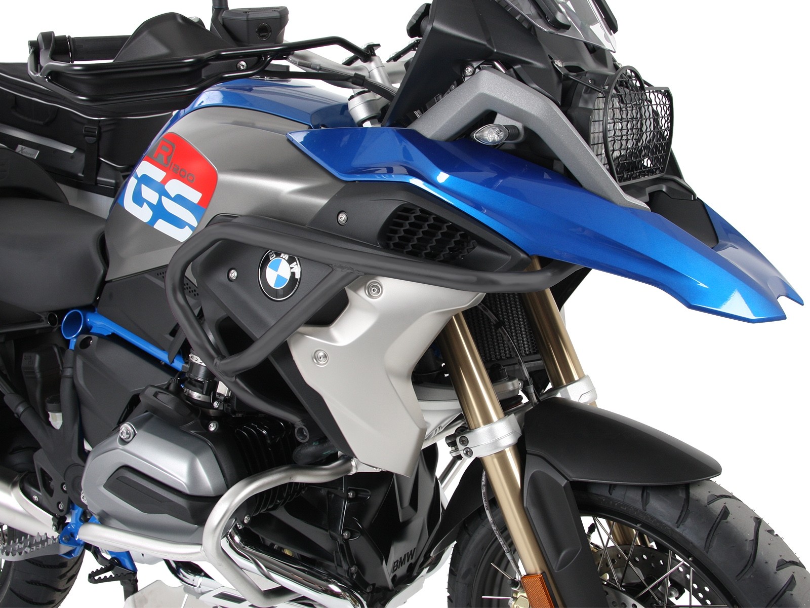 Barra protezione serbatoio antracite per BMW R 1250 GS (Bj.19-) Hepco & Becker