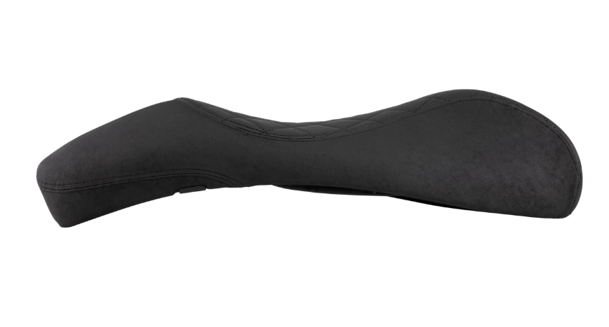 Sella sportiva "Black Editiont" per Vespa GTS/GTS Super/GTV 125-300ccm (14-), trapuntata nera