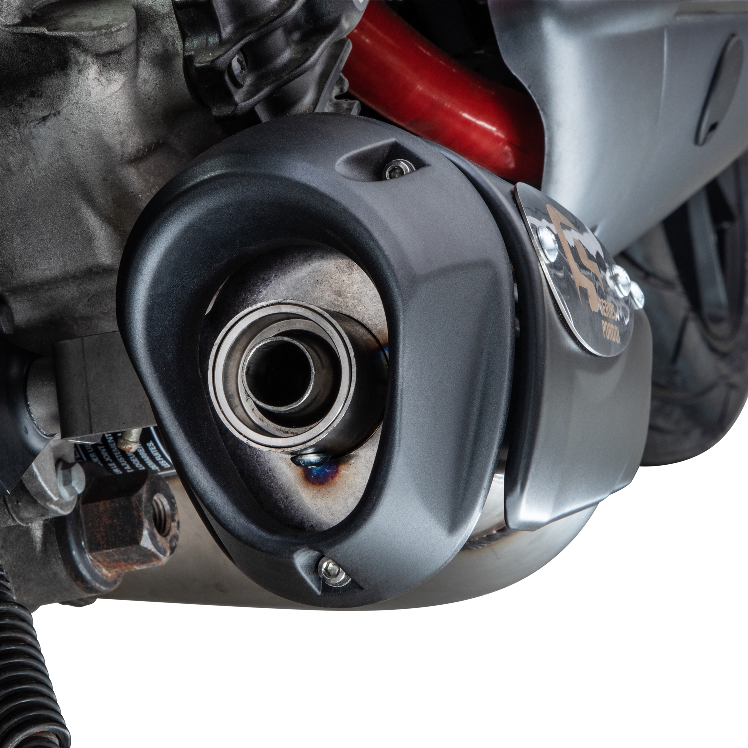 Scarico racing per Vespa GTS/​GTS Super/​GTV/​GT 60 125-300ccm i.e., 4T, LC, inox