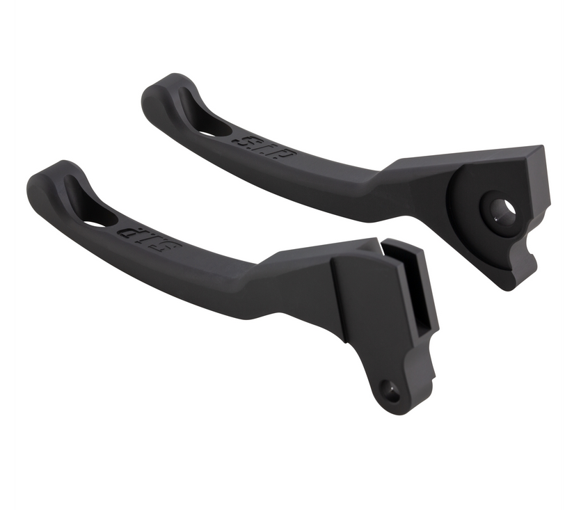 Set di leve sportive freno Shorty per Vespa LX /LXV /S /Primavera /Sprint 50-150ccm, nero opaco
