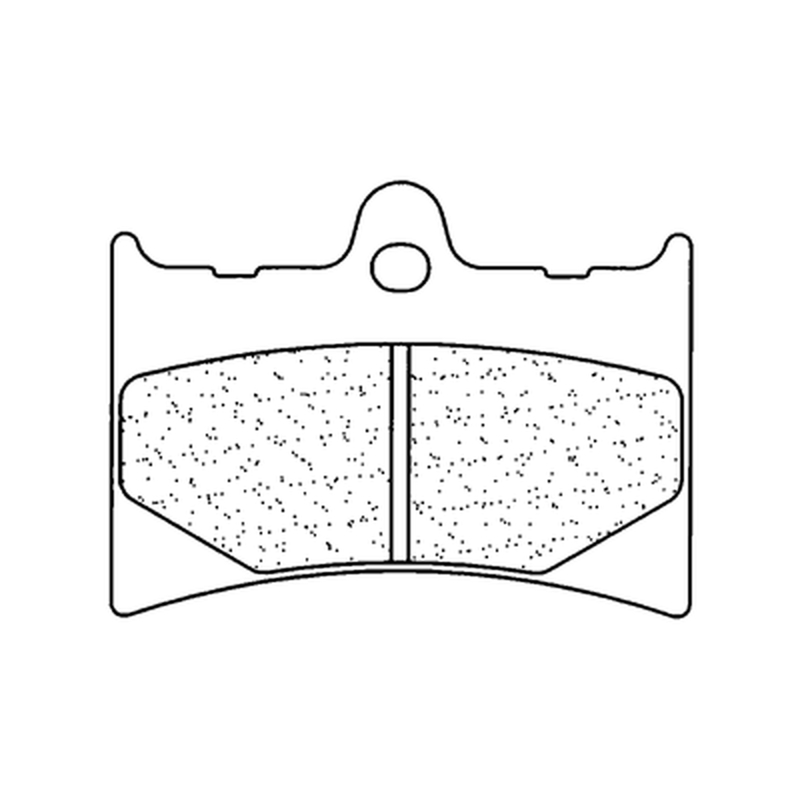 Pastiglie freno CL Brakes Street in metallo sinterizzato - 2398XBK5