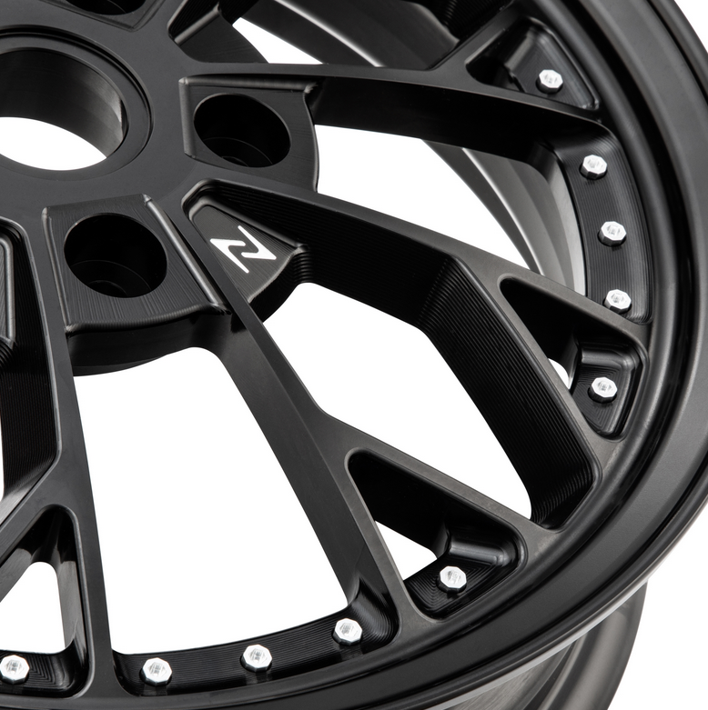 Cerchio 2 anteriore/posteriore 12" per Vespa GTS/GTS Super/GTV/GT/946 125-300ccm, nero lucido