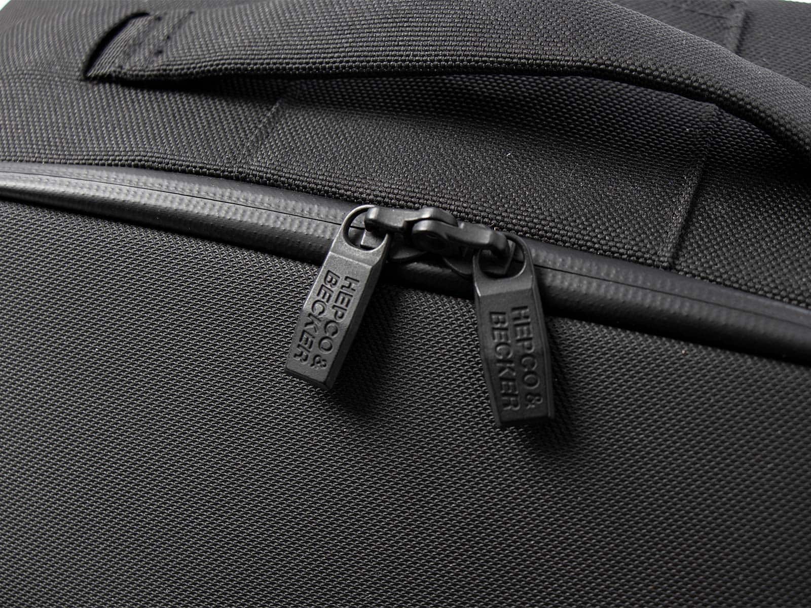 Set di borse morbide da strada per portapacchi C-Bow nero Hepco & Becker