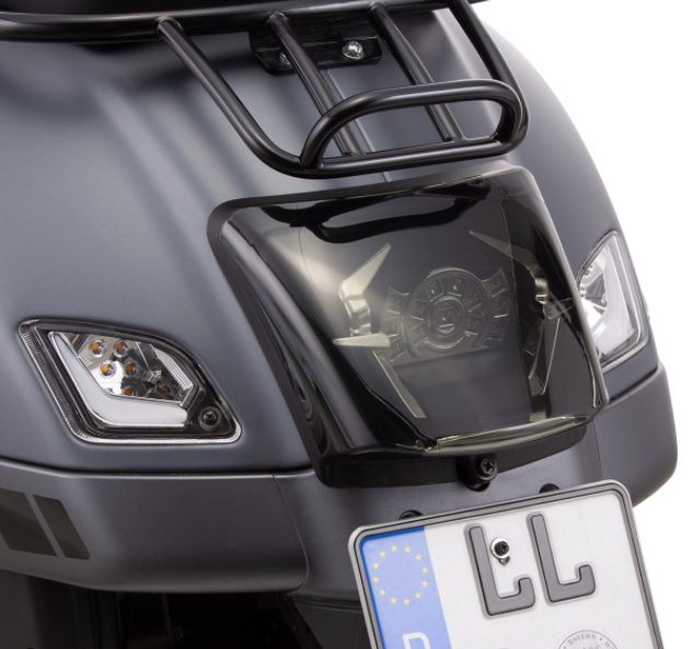 Kit indicatori di direzione anteriori e posteriori per Vespa GTS/GTS Super/GTV 125-300cc ('14-), trasparente