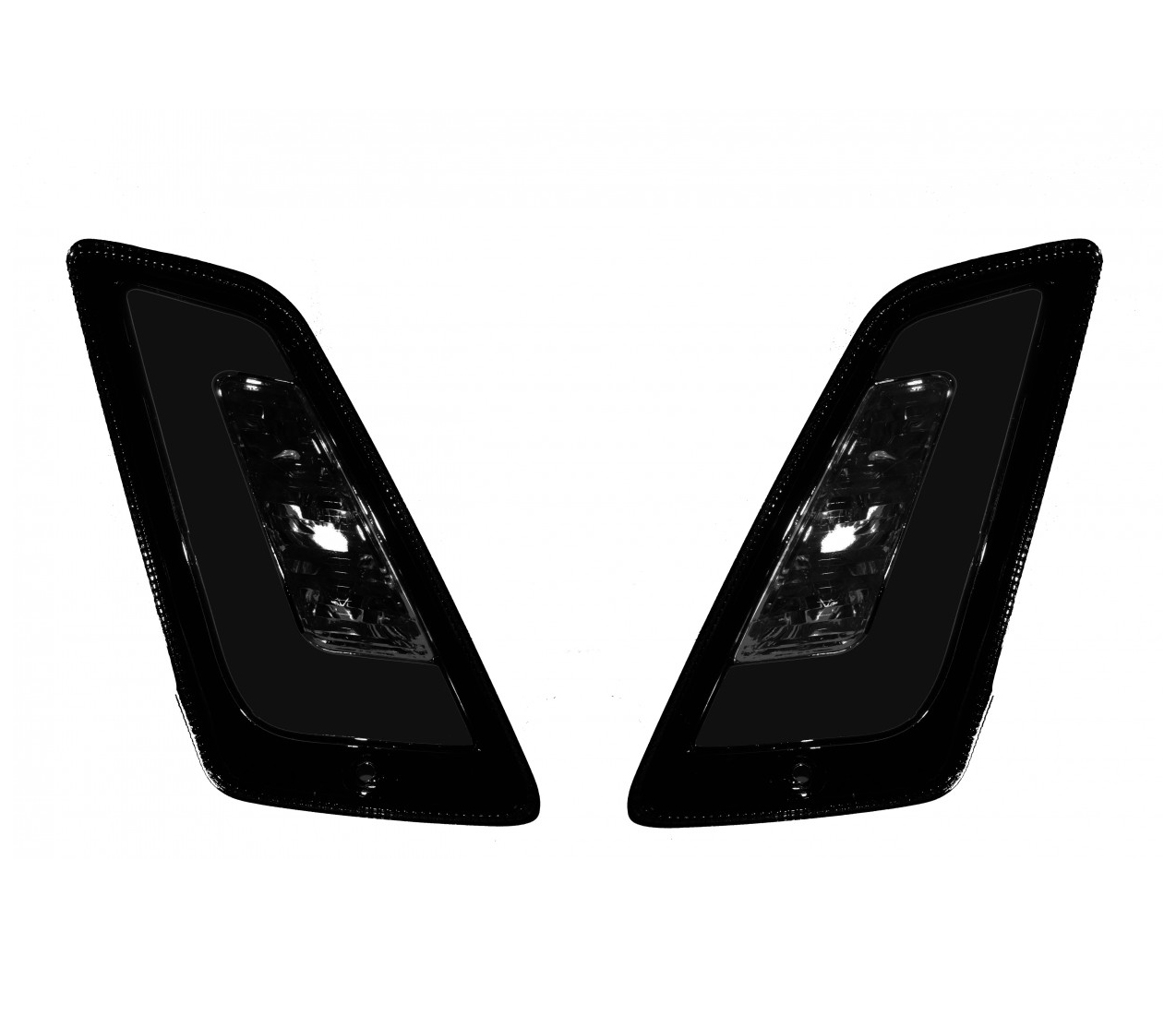 Set di indicatori di direzione anteriori a LED, colorati per Vespa GT, GTL, GTV, GTS 125-300 (2014-2018)