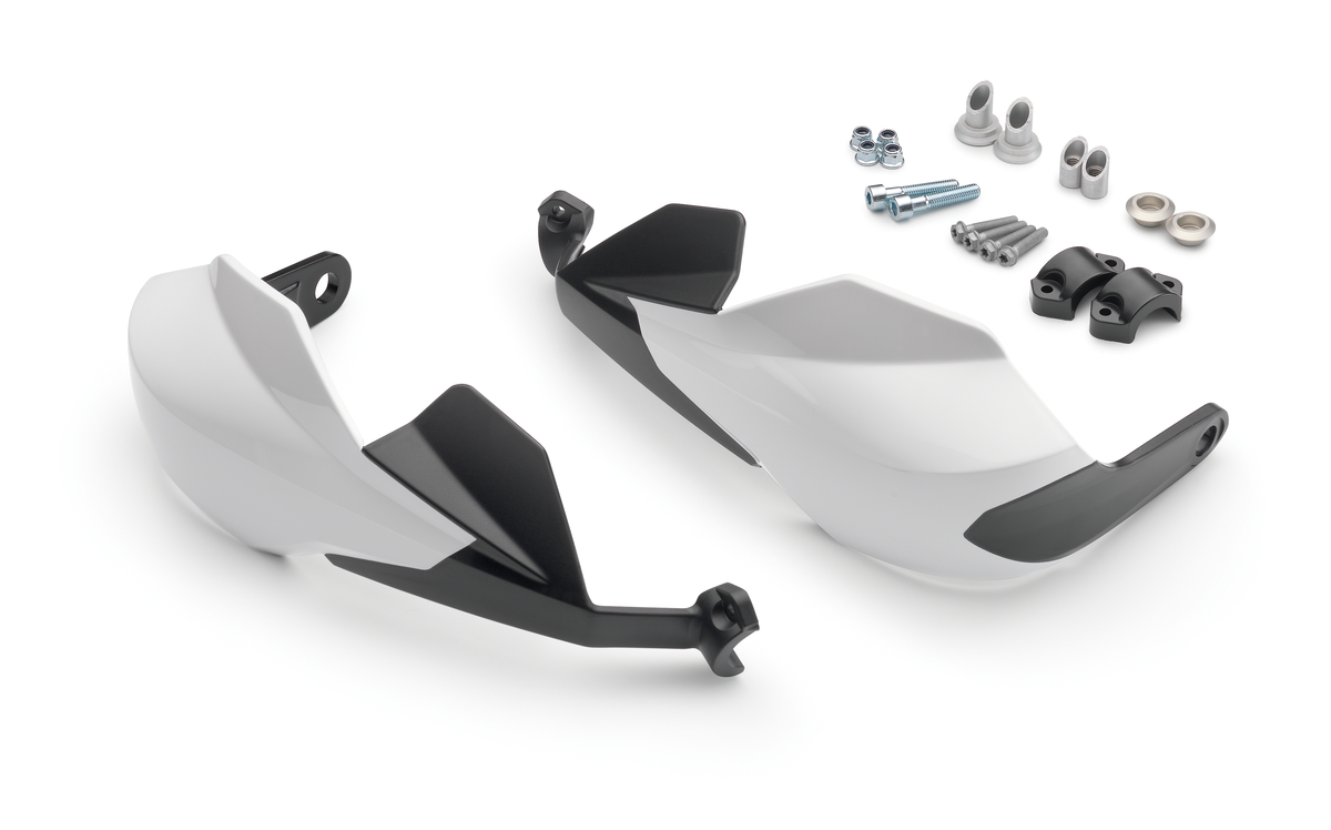 Kit di protezione della mano KTM bianco per Duke