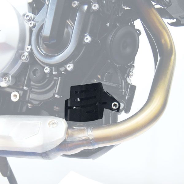 Coperchio della sonda lambda per BMW F 850 GS (18-22), acciaio inox, nero