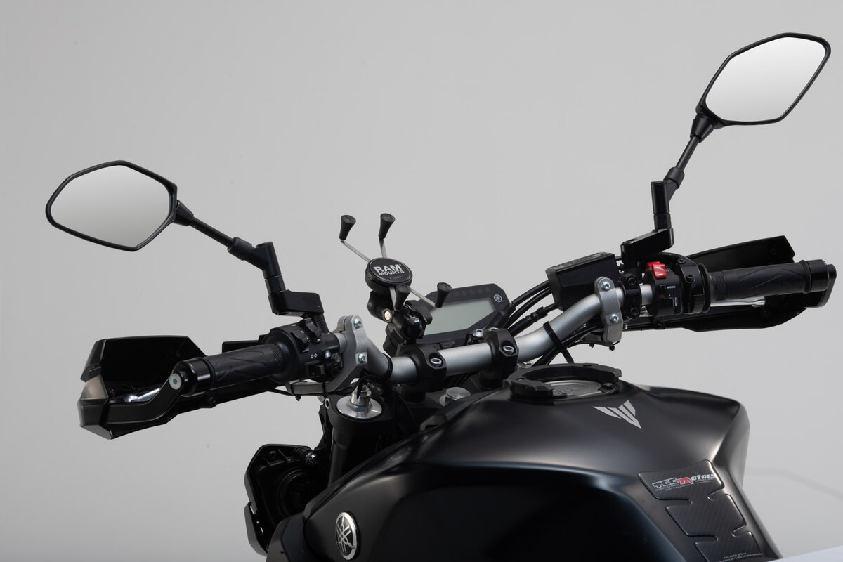 SW-Motech Kit di montaggio per navigatore satellitare X-Grip per smartphone di grandi dimensioni per Ducati Multistrada 1200 /S /Enduro - SW Motech