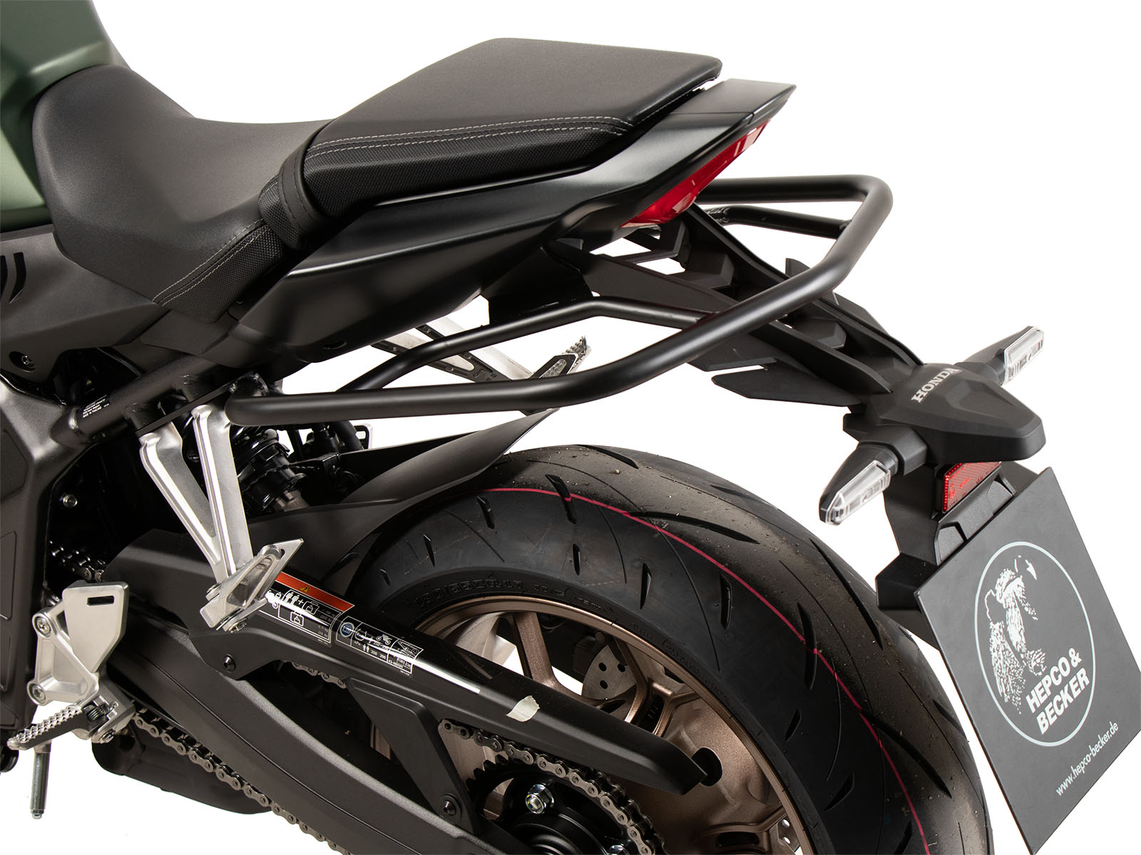 Barra di protezione posteriore per Honda CB 650 R / E-Clutch (24-) Hepco & Becker