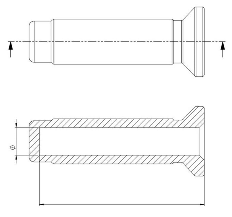 Manopole RIZOMA Urlo RS Ø 22/24 mm L 128 mm per Vespa GTS/GTS Super/GTV, anodizzate nere