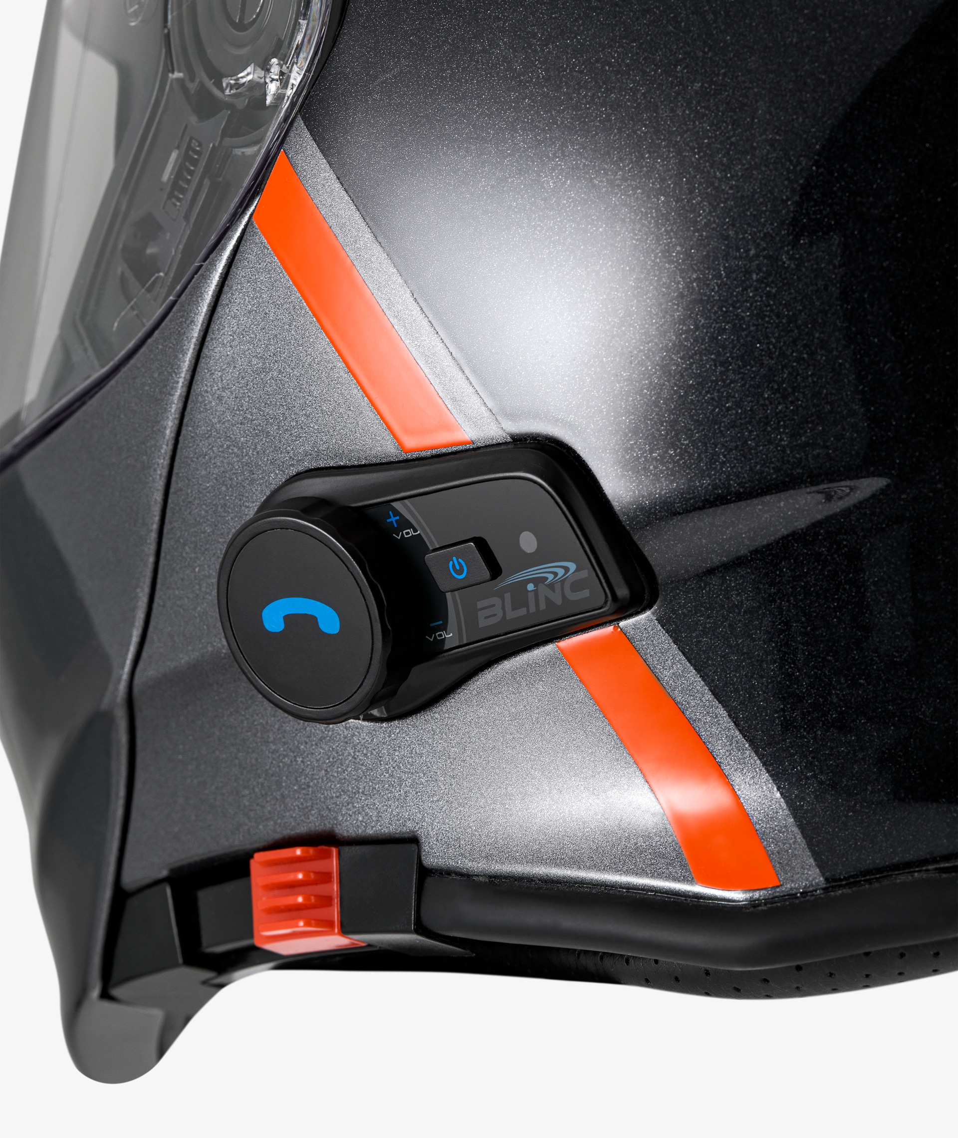 Casco Moto Guzzi "Modular BT" nero con Bluetooth