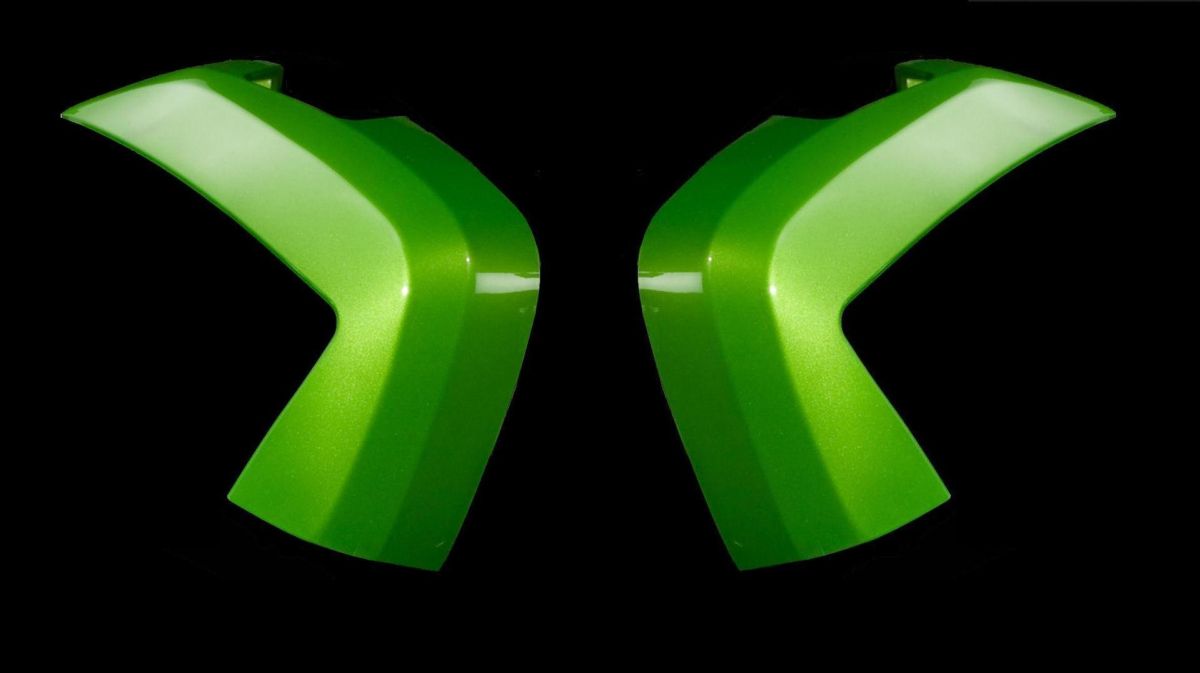 Coperture per baule moto Candy Lime Green Versys1000 2014/ Z1000SX 2013 Original Kawasaki