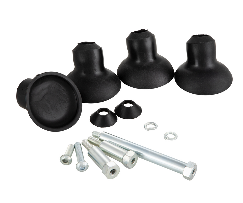 Portapacchi anteriore per Vespa GTS /GTS Super HPE /GTV 125/300 ('19-), pieghevole, cromato