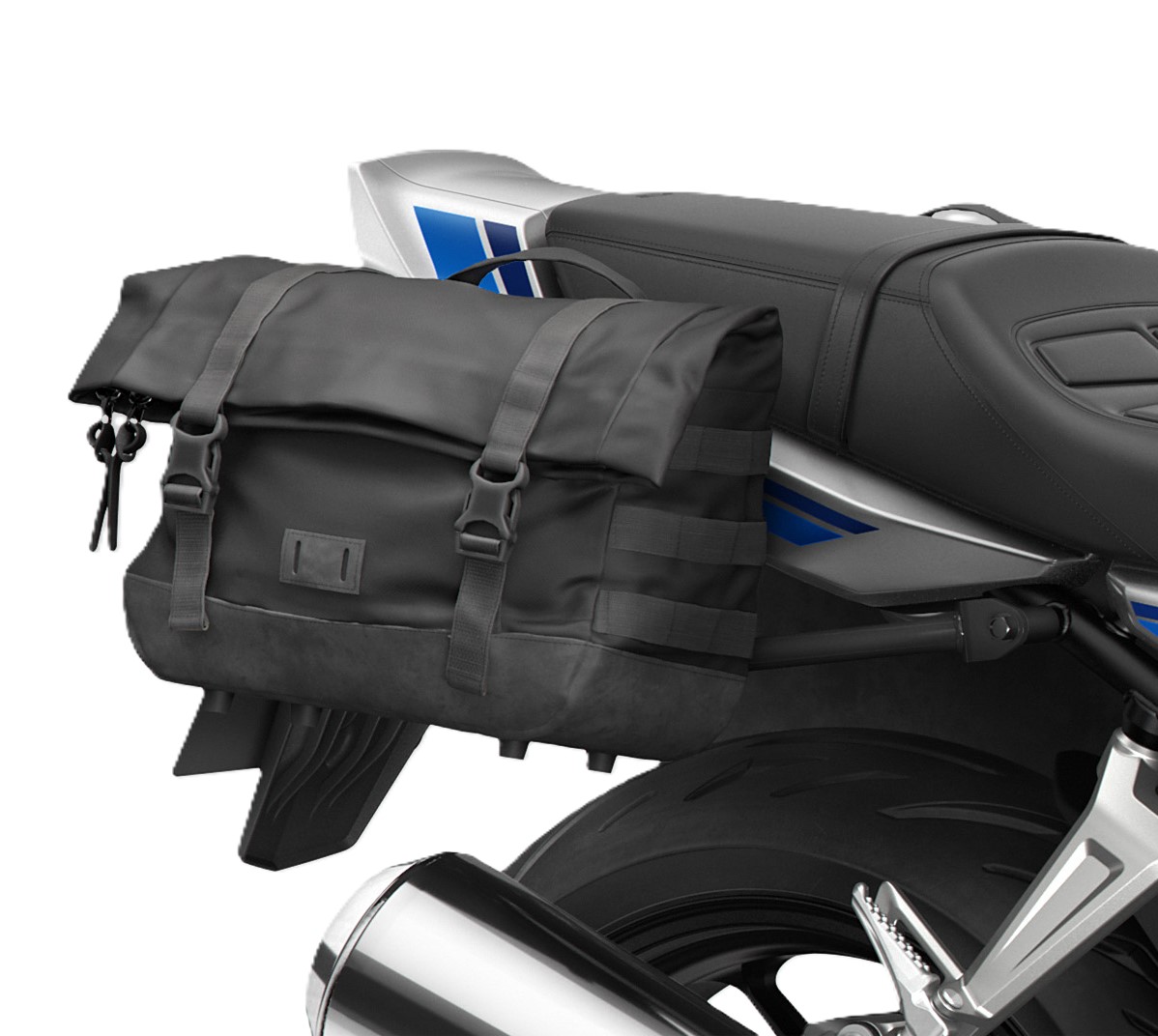 Borse da sella con supporto per Honda CB 1000 F (26-) Originale