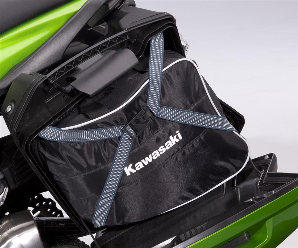 Set di valigie laterali 2 x 28L originali Kawasaki