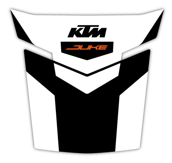 Adesivo serbatoio KTM per Duke 125 / 390 (Bj.17-)